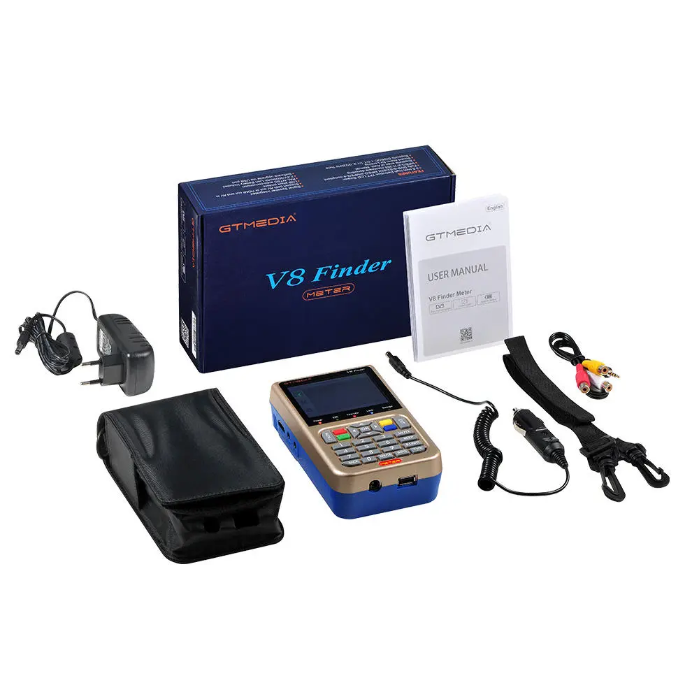 Freesat V8 Digital Satellite Finder | V-71 HD DVB-S2 FTA Meter with 3.5in LCD - Image 5