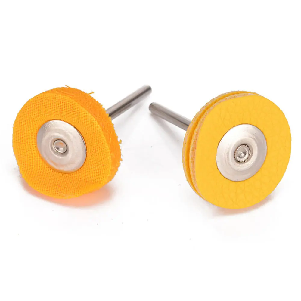 BEST 6Pcs 3mm Shank Wool Felt Buffing Wheel | Abrasive Polishing Brush for Grinding - Image 5