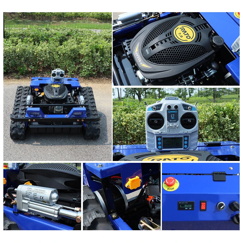 EU RV225 Robot Lawn Mower - 600m Range, 9HP Engine, 10-150mm Cutting Height - Image 3