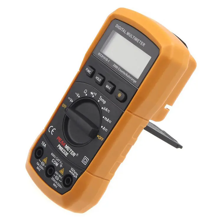 PEAKMETER MS8233E Auto-Range Digital Multimeter | AC DC Voltage Tester - Image 5