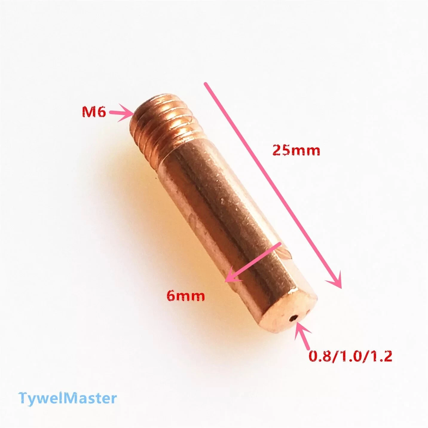 15AK MIG Welding Torch Consumables Kit - 180A EU Style Nozzle, Tips & Wrench - Image 4