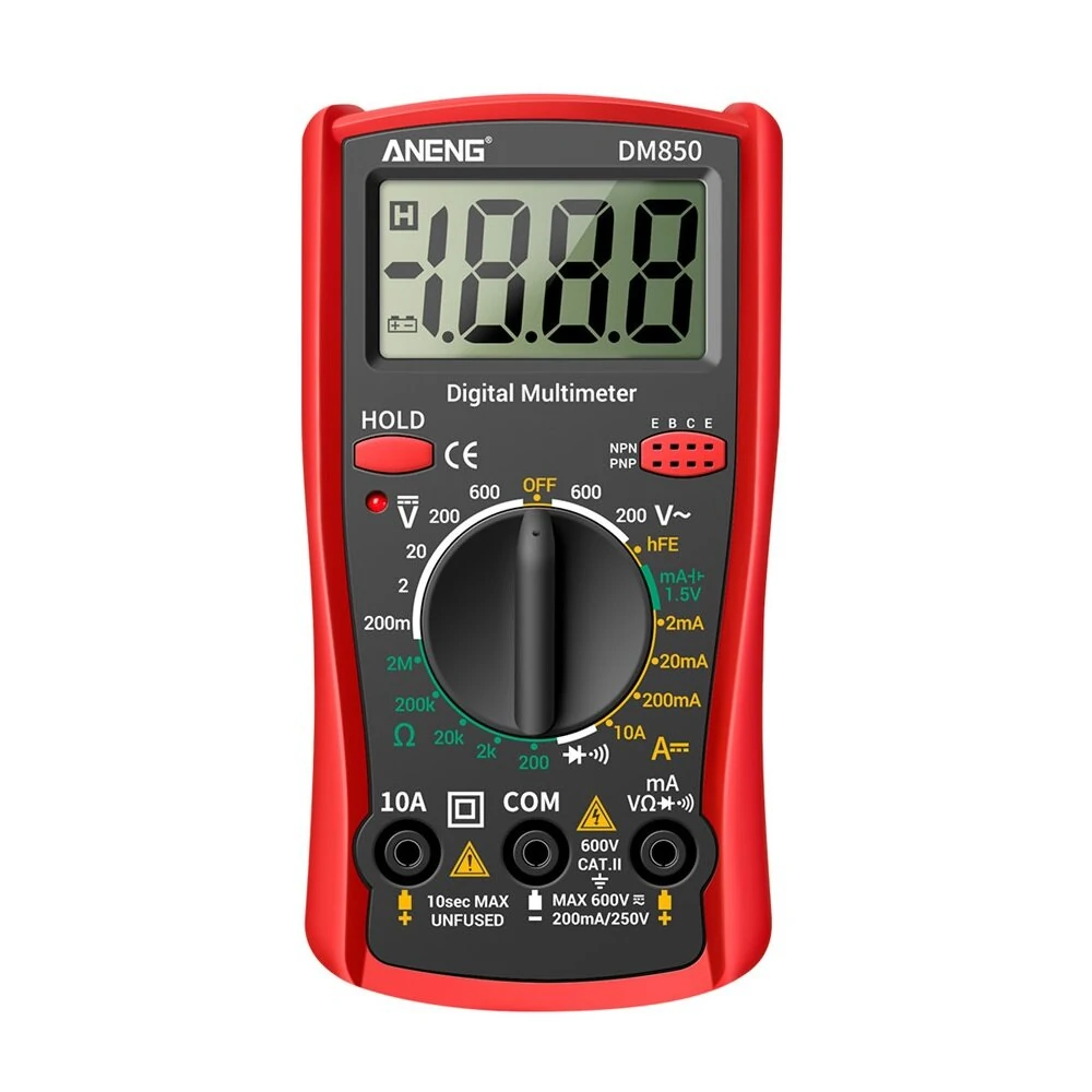 ANENG DM850 Digital Multimeter | 1999 Counts Auto-Ranging | AC/DC Voltage Tester - Image 5