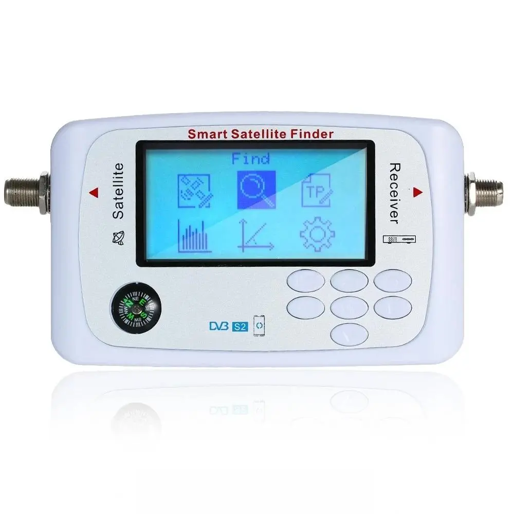 Mini Digital Satellite Signal Finder Meter with LCD Display | APP Control & Compass - Image 4