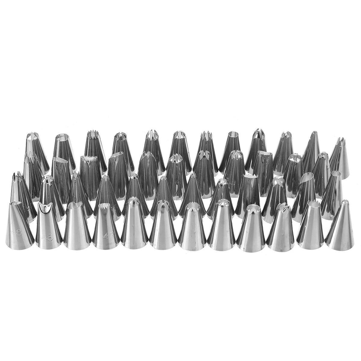 Cake Decorating Kit - 117 Pcs Fondant Tools with Turntable, Tips & Spatula - Image 3