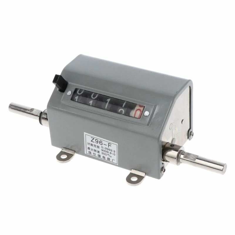 Z96-F Mechanical Distance Meter Counter | Double Rolling Wheel 0-9999.9m - Image 2