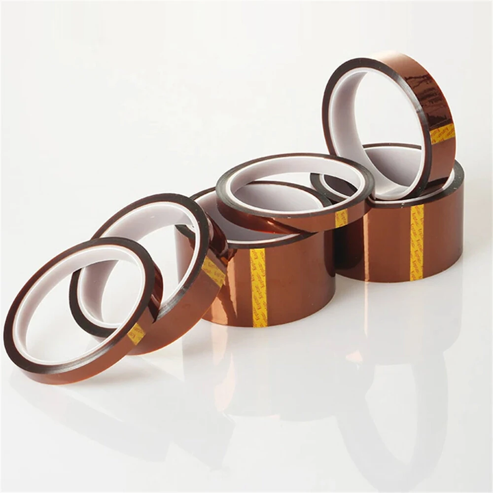 Polyimide Tape - Heat Resistant to 200°C | 33m x 5-50mm | Electrical Insulation - Image 4