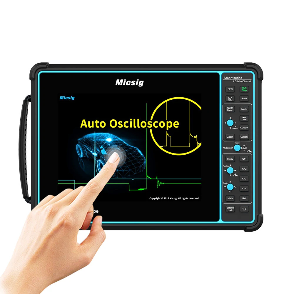 Micsig SATO2002 Automotive Oscilloscope | 200MHz 1GSa/s | 2-Ch Tablet with Wi-Fi & Touch - Image 4