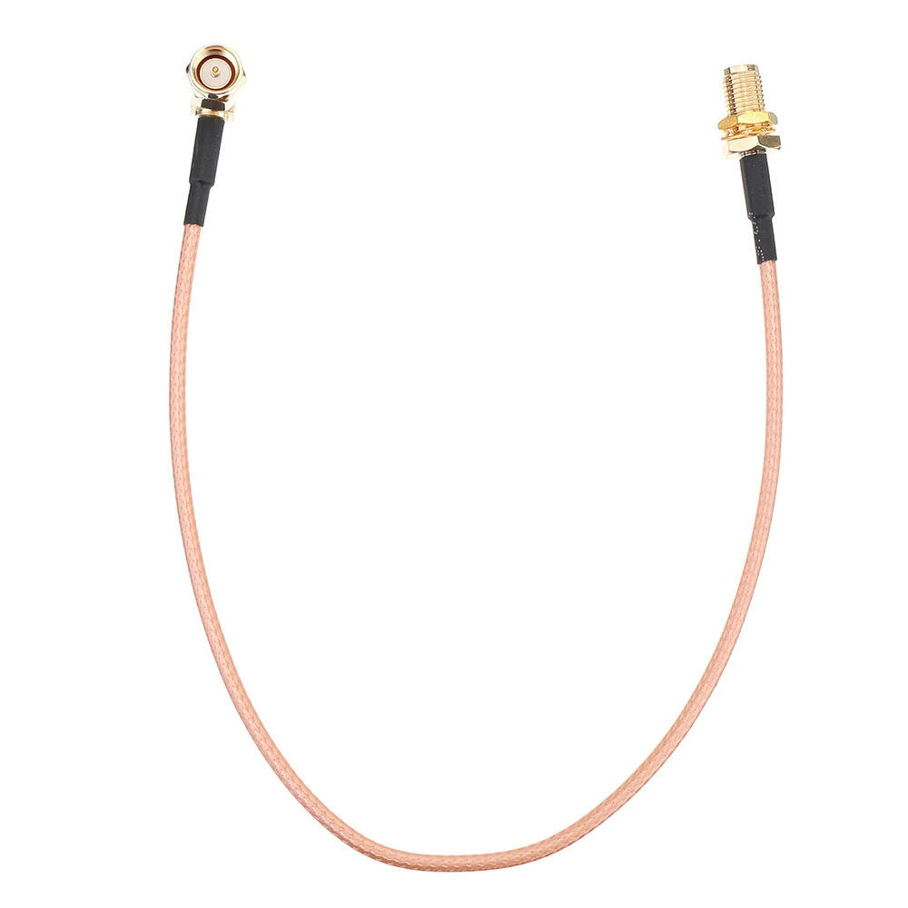 10Pcs SMA Male to Female Right Angle RG316 Coax Pigtail Cable - 50CM - Image 2