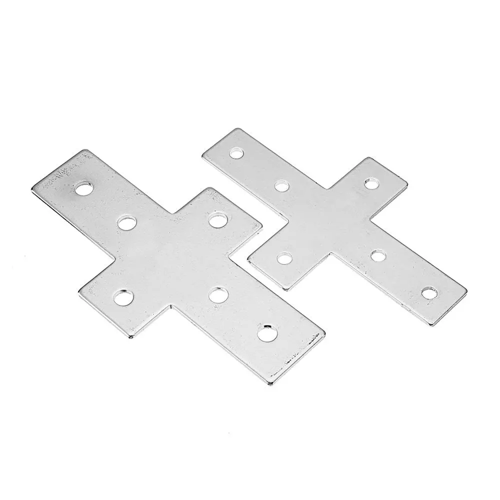 Machifit 2020 3030 4040 Aluminum Extrusion Cross Connector | Carbon Steel Nickel Plated - Image 4