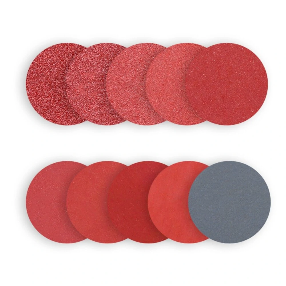 3 Inch 75mm Sanding Discs - 102pcs Abrasive Dry Sandpaper with Back-up Pad for Polishing - Image 3