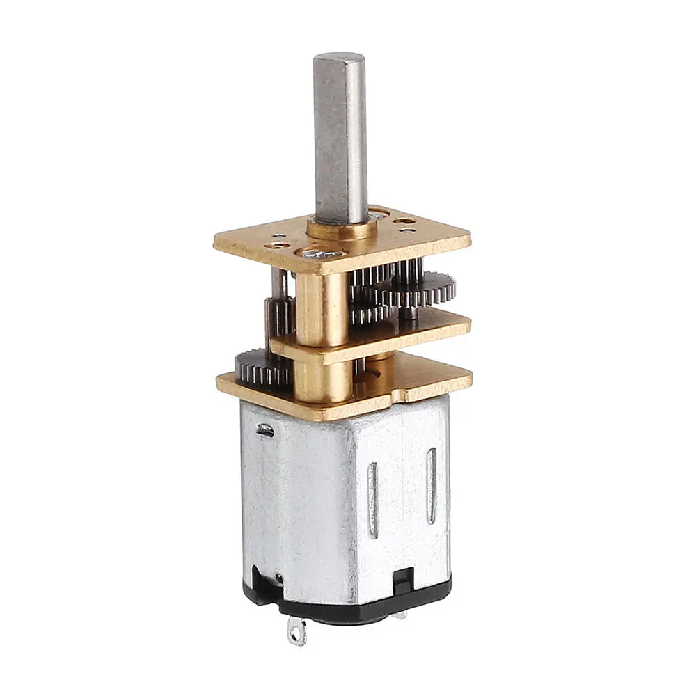 CHIHAI CHF GM12 N10VA Gear Motor - 3V DC 215 RPM 1:100 Ratio Permanent Magnet - Image 4