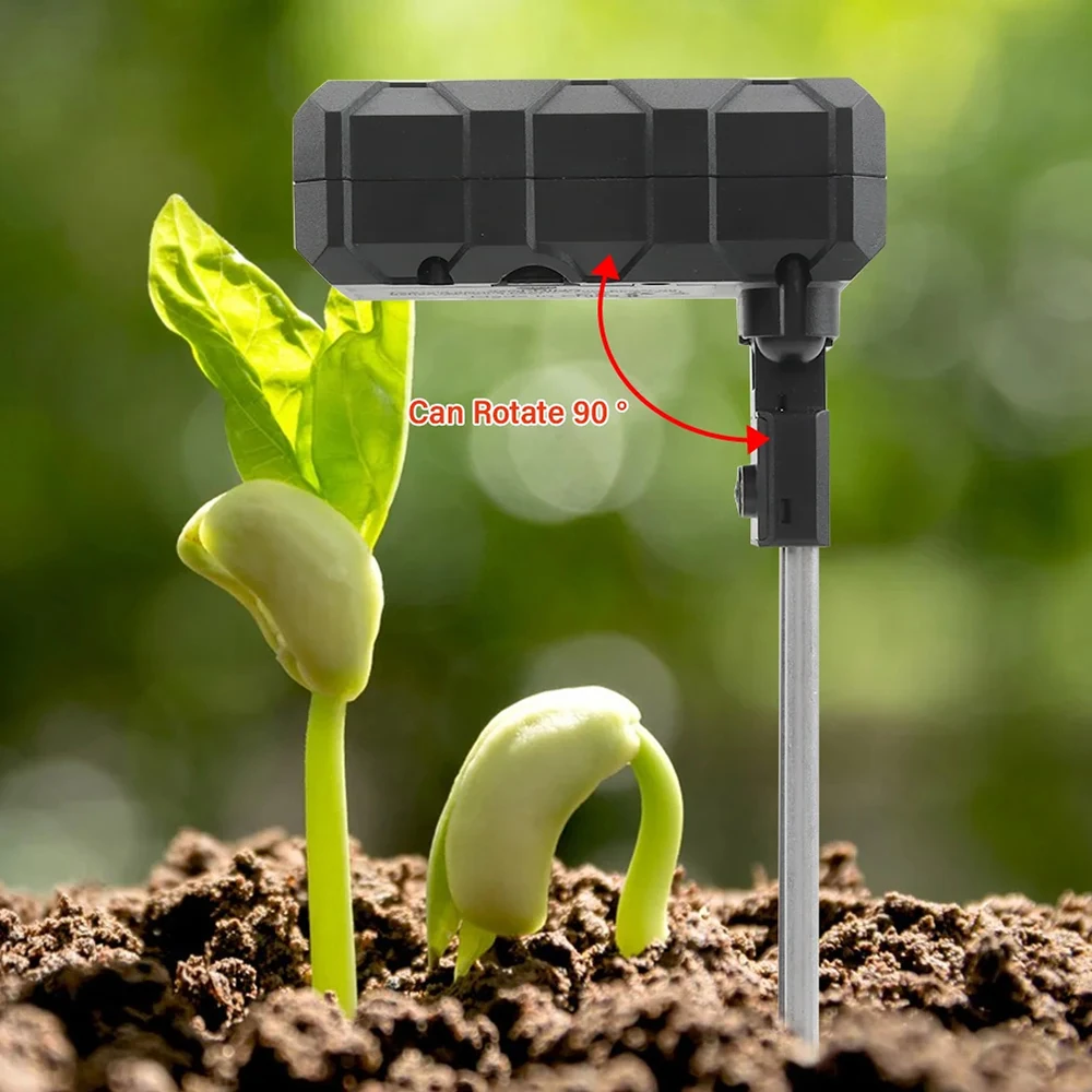 6-in-1 Soil Tester | Digital pH, Moisture, Sunlight & Nutrient Meter for Garden - Image 5