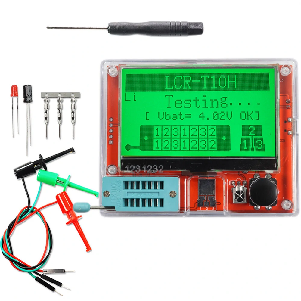 LCR-T10H Transistor Tester Multimeter | TFT Display | Auto Measurement - Image 2