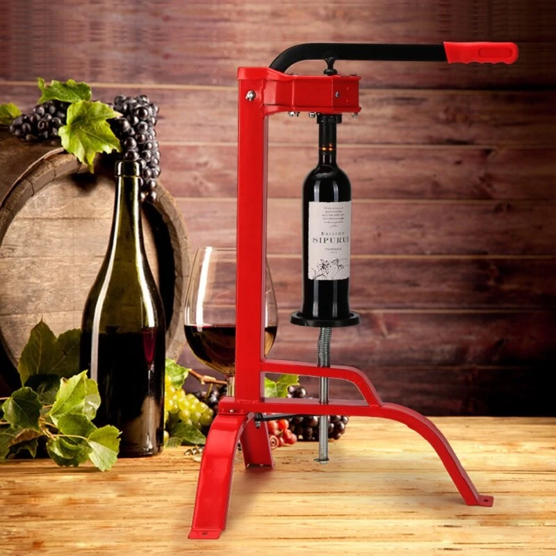 Manual Wine Bottle Corker - Sealer Stopper Machine for Home Wine-Making Equipment - Image 2