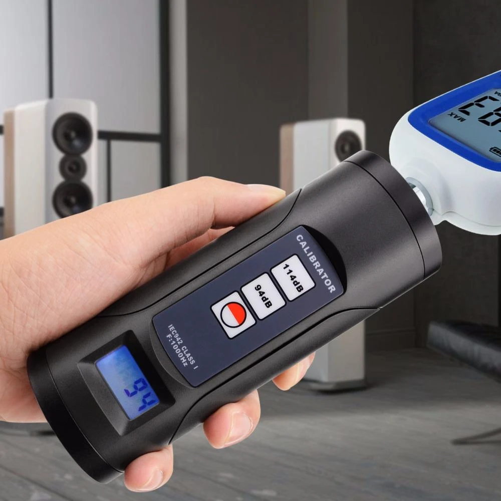 ND9B Digital Sound Level Meter - Professional Noise Decibel Tool with 94dB/114dB Calibrator - Image 2