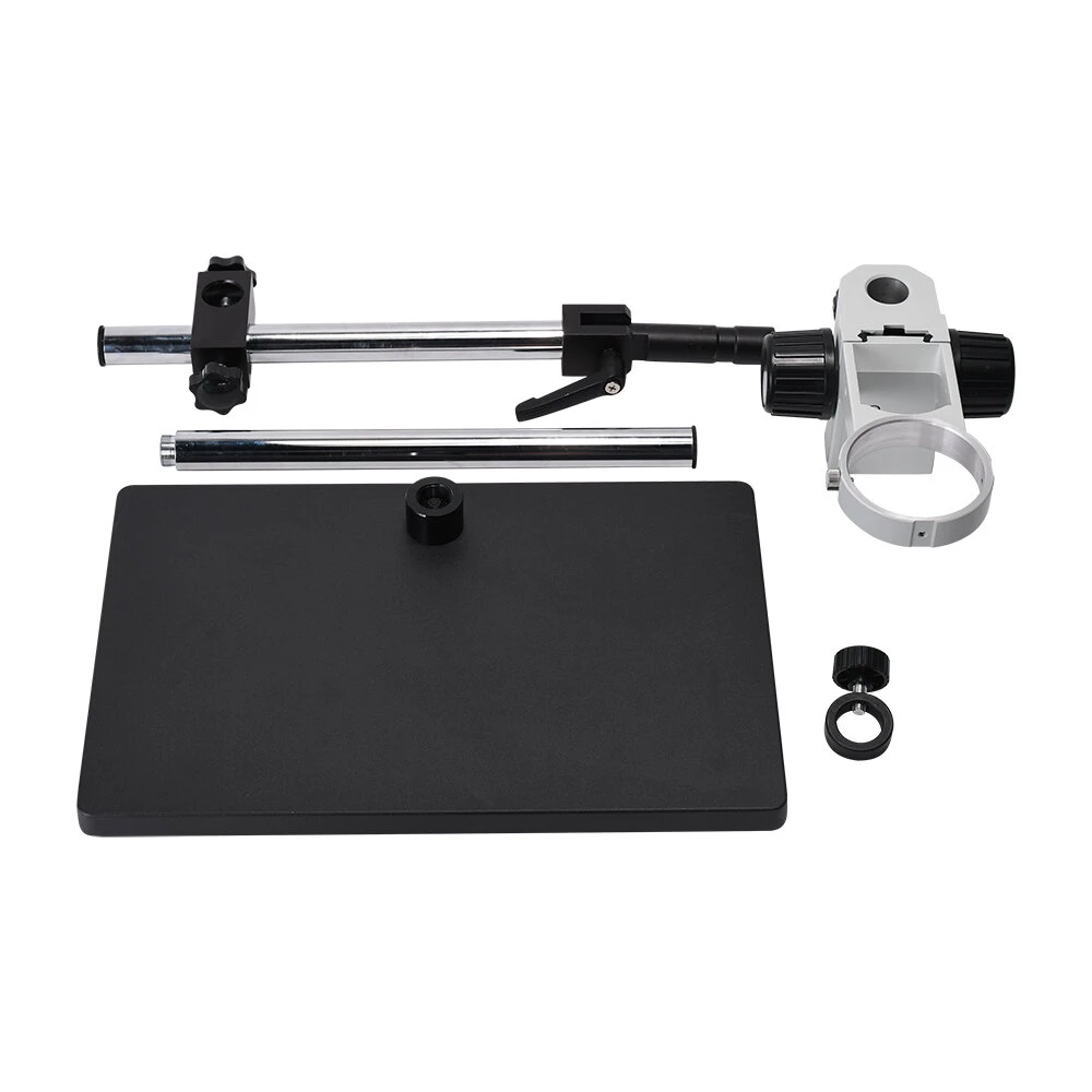 HAYEAR 7-45X Zoom Stereo Trinocular Microscope | 24MP HD Camera & 144 LED Light - Image 5