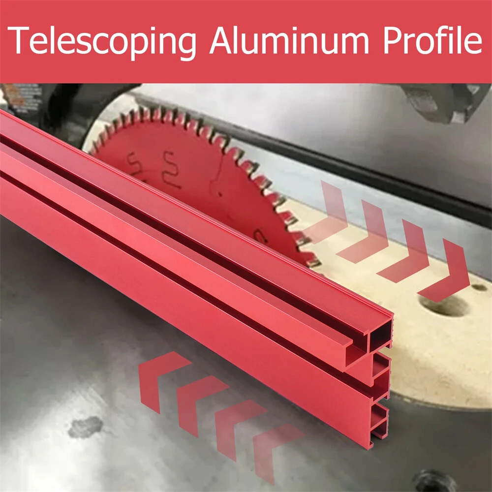 Incra T-Track Table Saw Fence - 800mm Aluminum Alloy Router Table Fence - Image 2