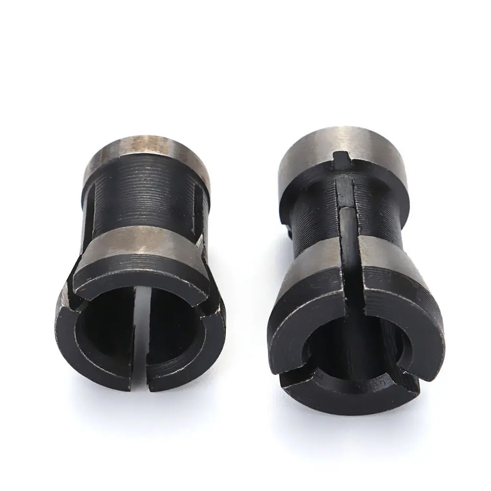 2Pcs 6.35mm & 8mm Collet Chucks - Electric Router Engraving Trimming Machine - Image 3