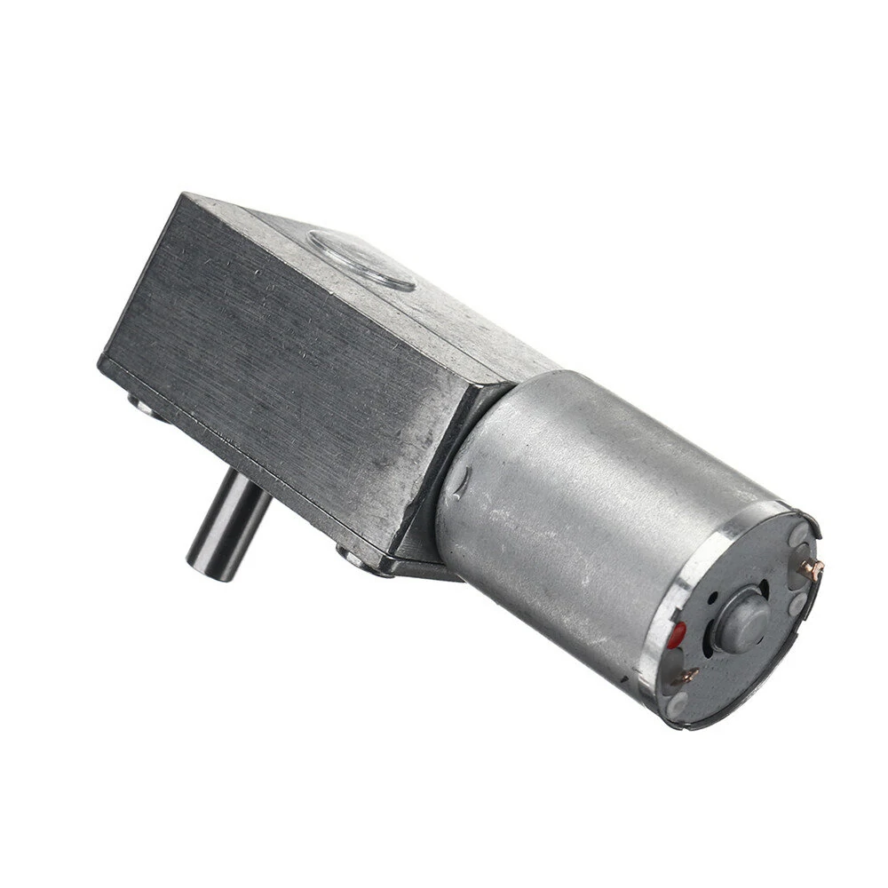 DC 12V High Torque Reversible Worm Geared Motor - Turbo Micro Motor - Image 4
