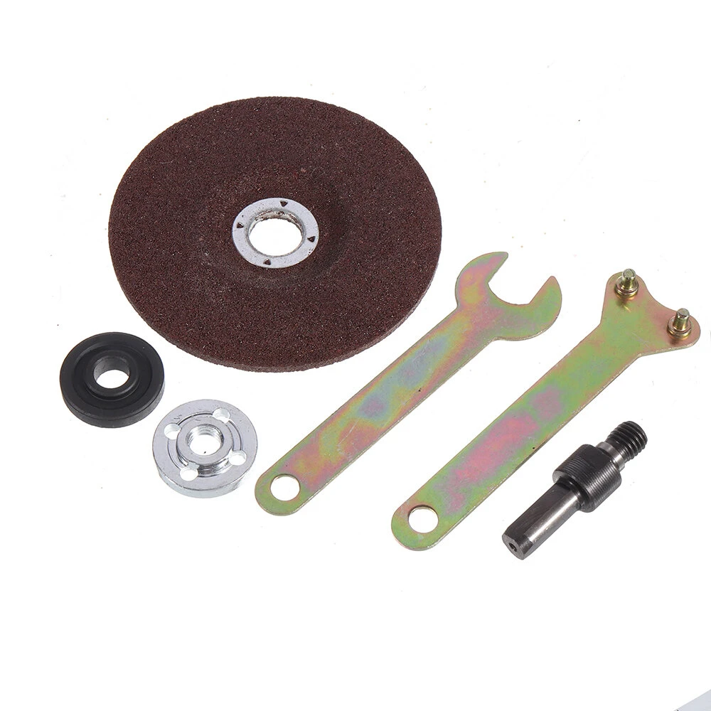 100mm Grinding Wheel for Metal Polishing | 5pc Flange Nuts Angle Grinder Accessories - Image 2