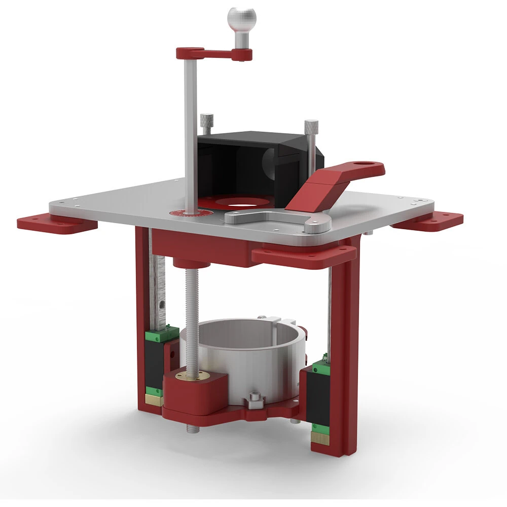 ENJOYWOOD Heavy Duty Router Lift System | Precision Router Table Lift for 65-107mm Routers - Image 2