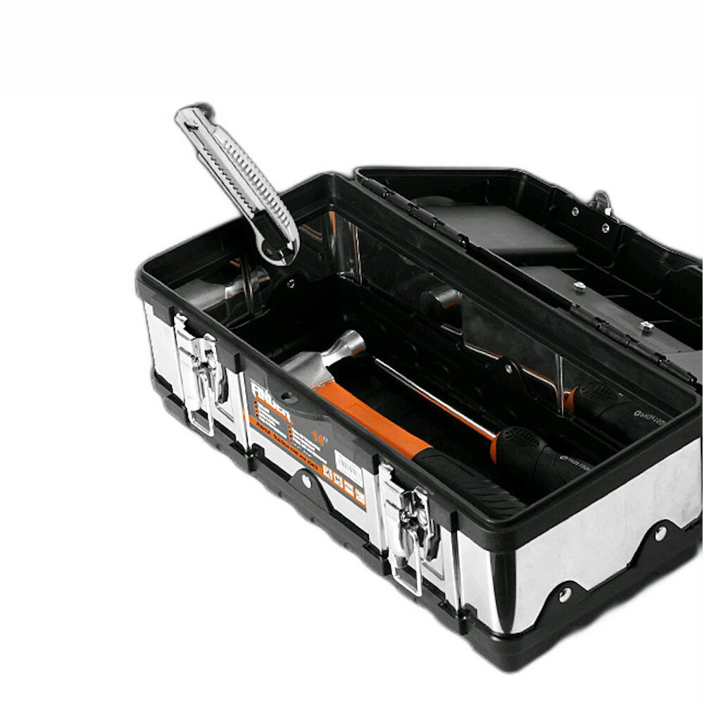 FINDER ABS Tool Box - Stainless Steel Hardware Large Capacity Electrician Storage - Image 4