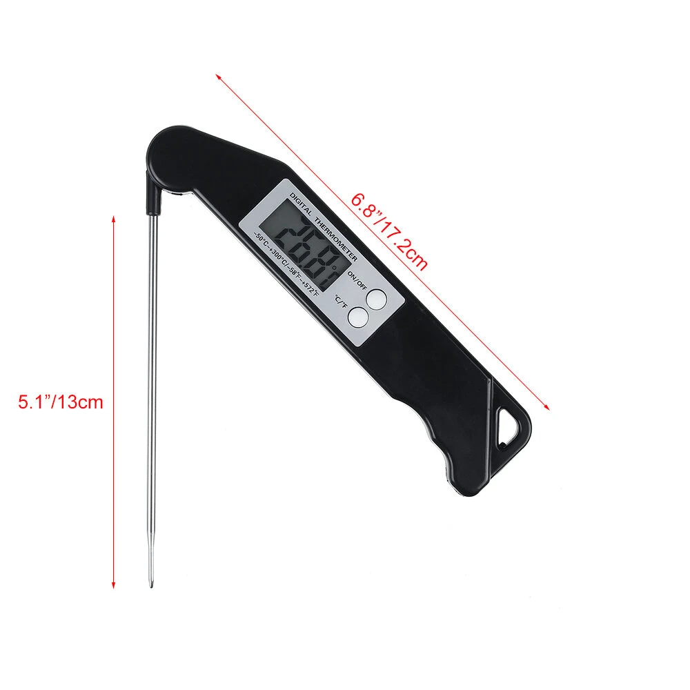 Instant Digital Food Thermometer - Meat Probe for Cooking BBQ & Kitchen - Image 5
