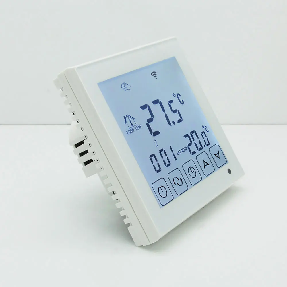 WIFI Smart Thermostat - Large Touch Screen Programmable Electric Heating - Remote Control - Image 4