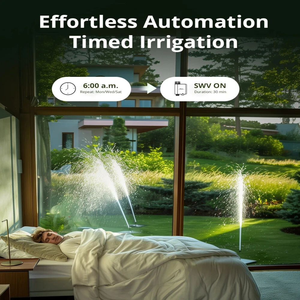 SONOFF Zigbee 3.0 Smart Water Valve - IP55 Sprinkler Controller | Alexa & Google - Image 4