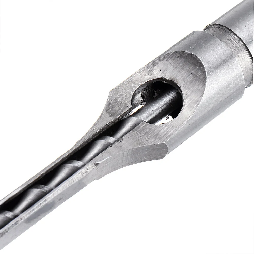 4PCS Woodworking Mortising Chisel Set - 6.35/7.94/9.5/12.7mm Square Hole Drill Bits - Image 5