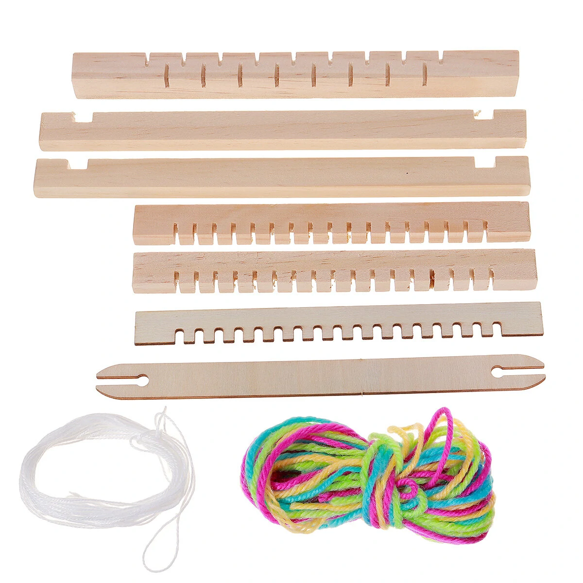 DIY Mini Sewing Tool | Easy Assemble Manual Knitting Machine for Beginners - Image 2