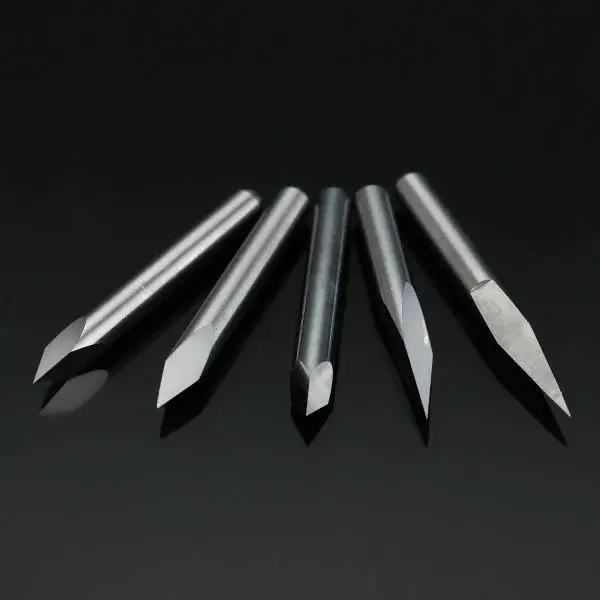 5pcs Tungsten Steel Engraving Bits | 3.175mm Shank 0.1mm Tip | 15-60 Degree CNC PCB Tool - Image 3