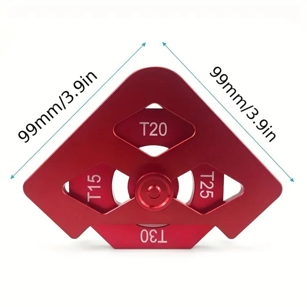 Arc/T Corner Gauge - Aluminum Alloy Chamfering Template Tool | Quick Change - Image 4