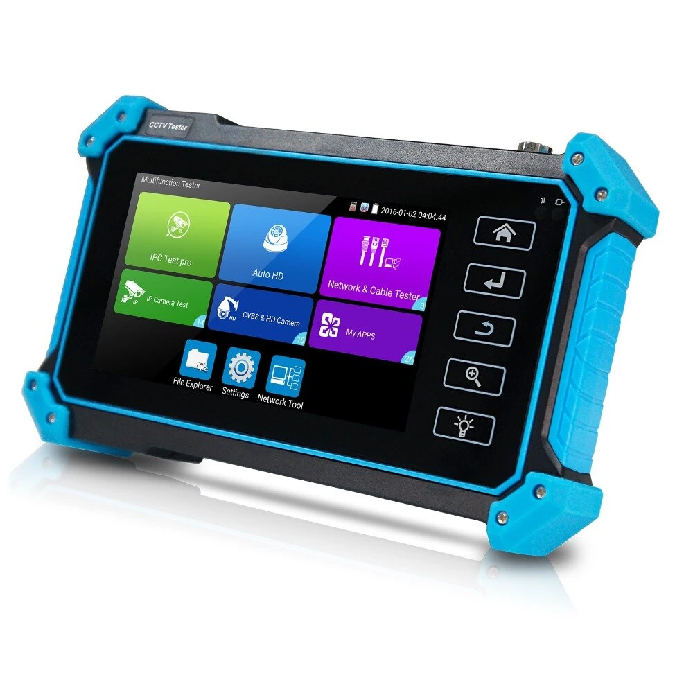 IPC5000 Plus 5 Inch CCTV Tester - 8MP AHD TVI CVI Analog & POE Test - DC12V Output - Image 2