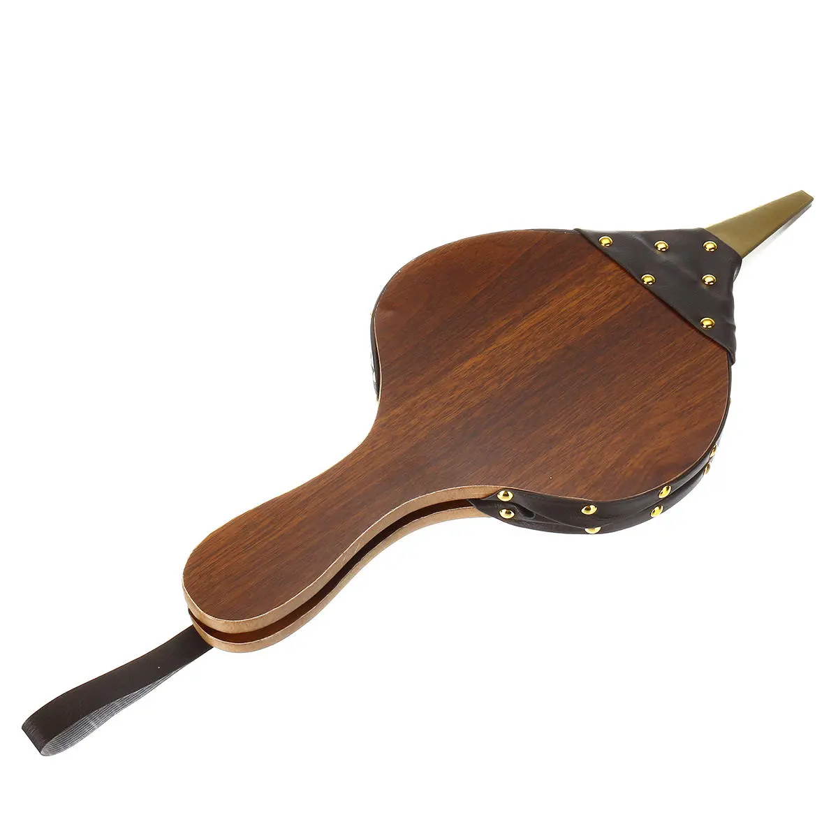 Wooden Fireplace Bellows - Hand Pump Air Blower for Fireside Tools | EDC Gadgets - Image 2