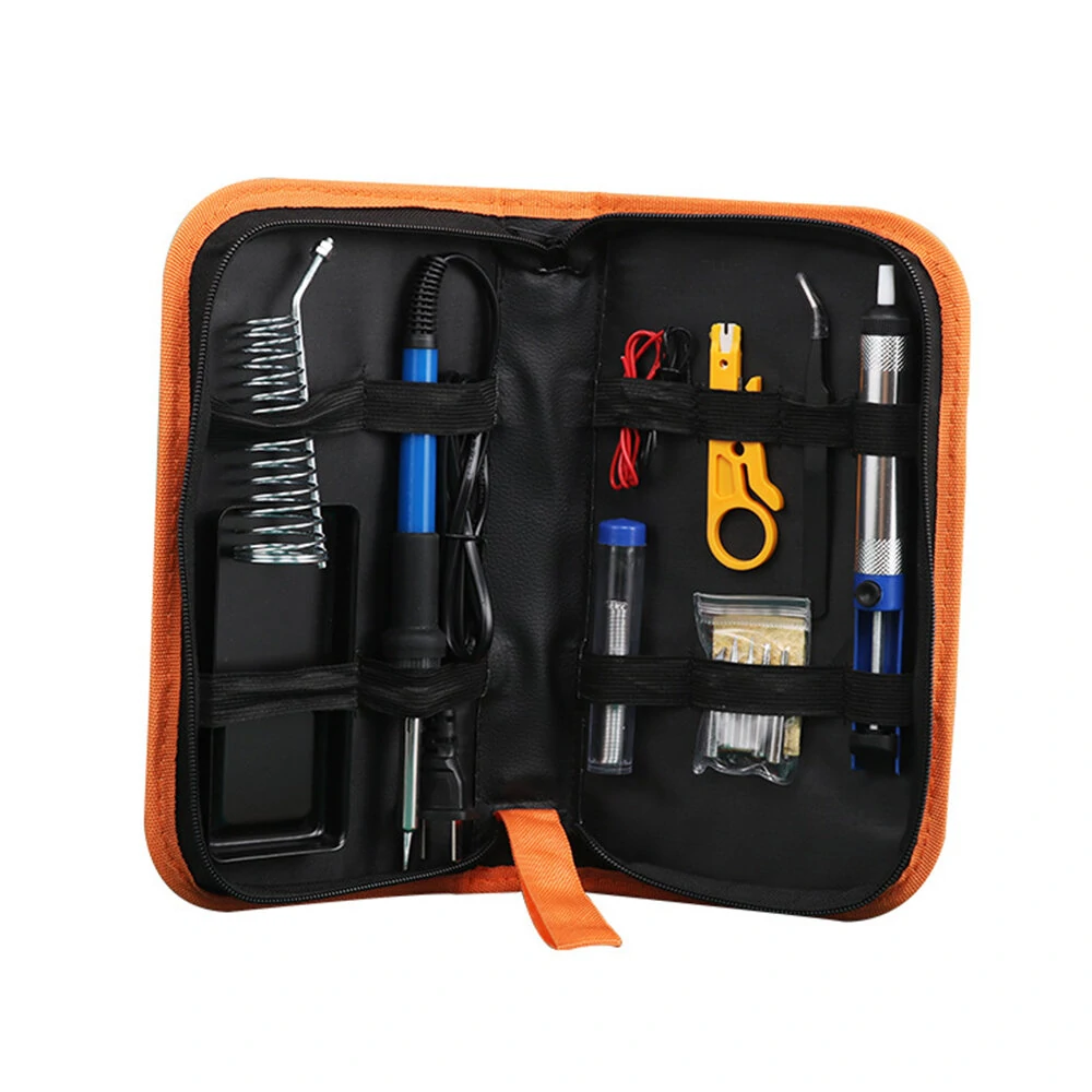 60W Adjustable Temperature Welding Iron Set - 200°C-450°C - 220V Alloy Tool Kit - Image 3