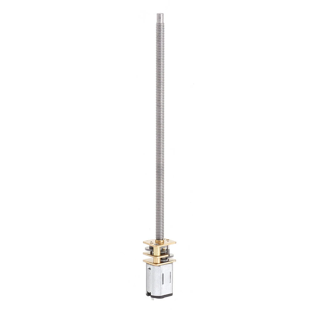 Machifit GA12N20 DC 12V Gear Motor - Extra Long Thread Output Shaft - Image 4