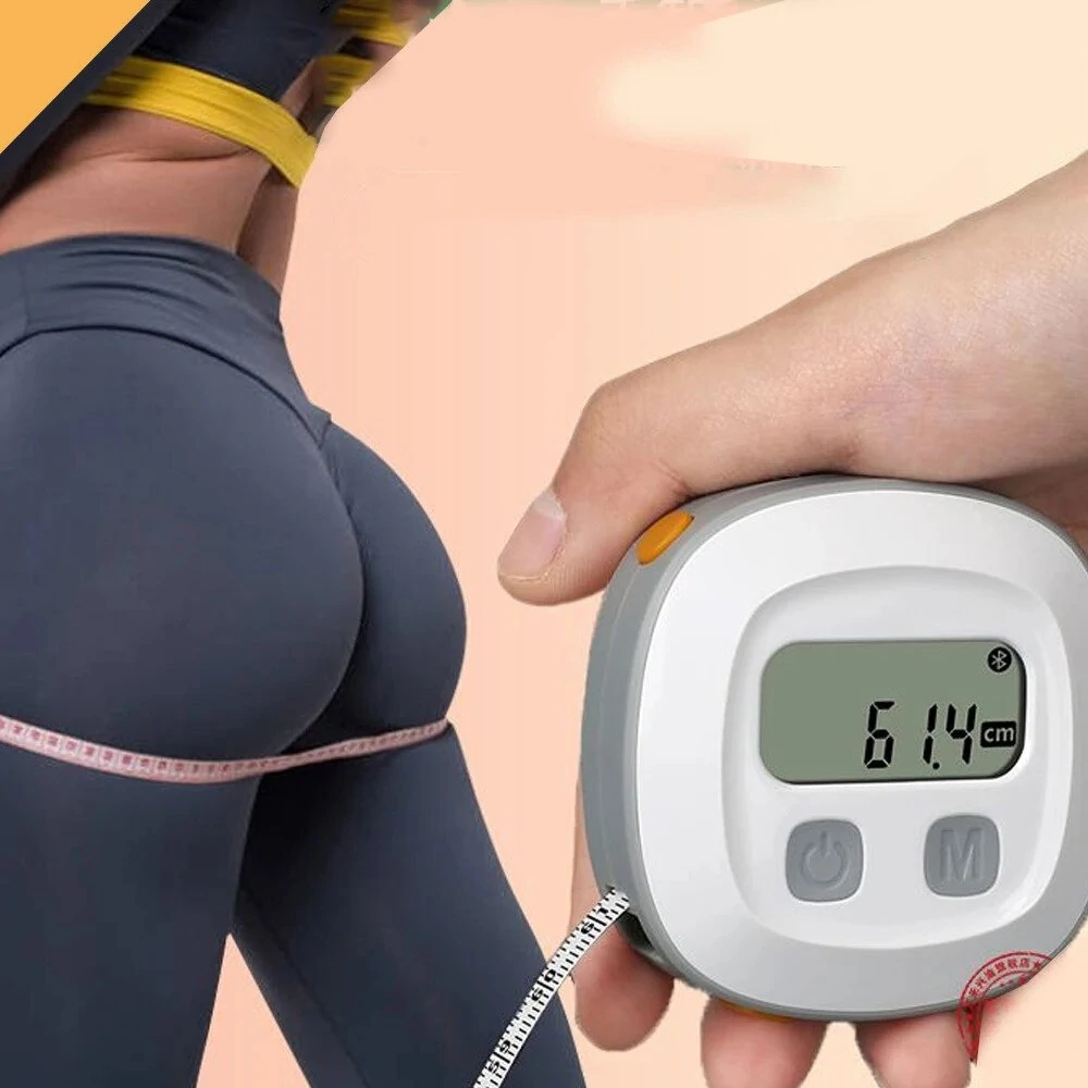 Retractable Digital Smart Body Tape Measure with App - Bluetooth LED - 150cm - Image 5