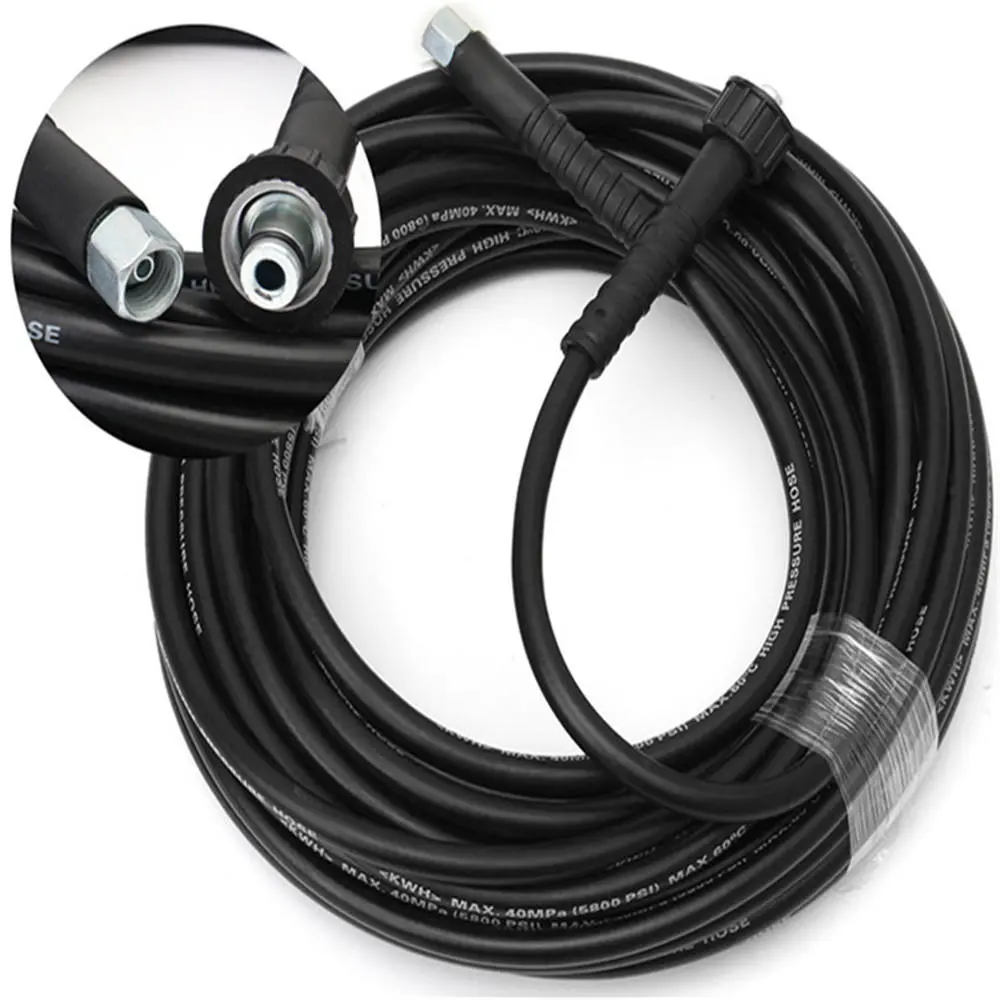 Karcher 20m High Pressure Washer Hose - 4300 PSI, 14mm Pump End Fitting - Image 3