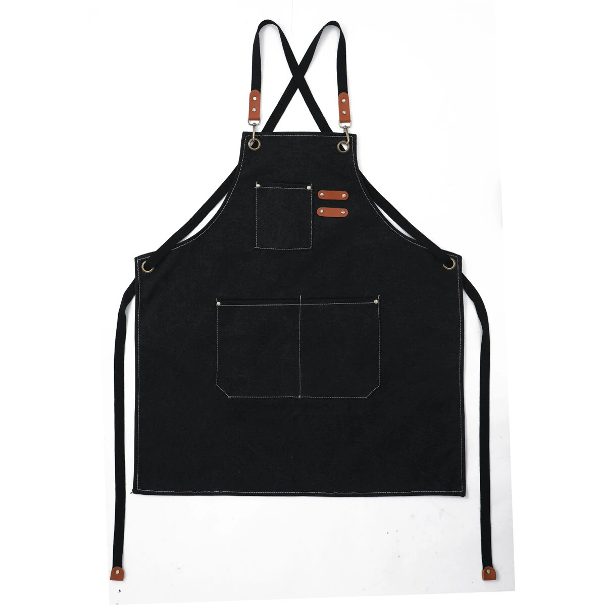 Premium Canvas Apron - Universal Fit 76x68cm - Waterproof Woodworking Protection - Image 4