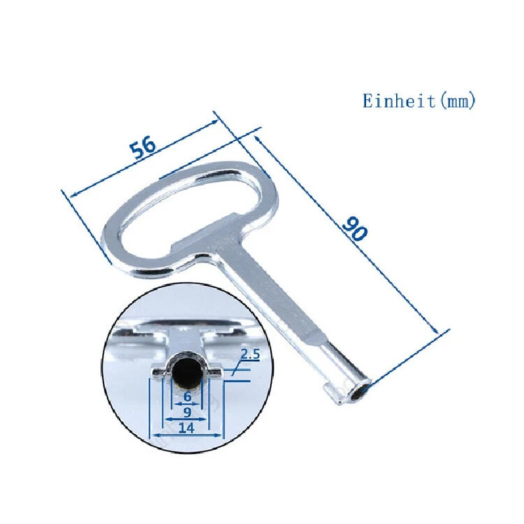 Universal Key Multifunction Wrench - Triangular Lock Key for Door & Panel - Image 4
