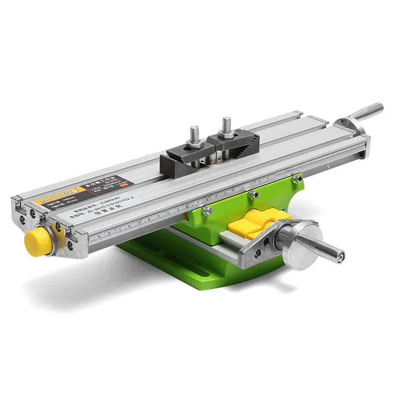 MINIQ BG6330 Mini Precision Milling Machine Worktable | Multifunction Drill Vise Fixture - Image 2