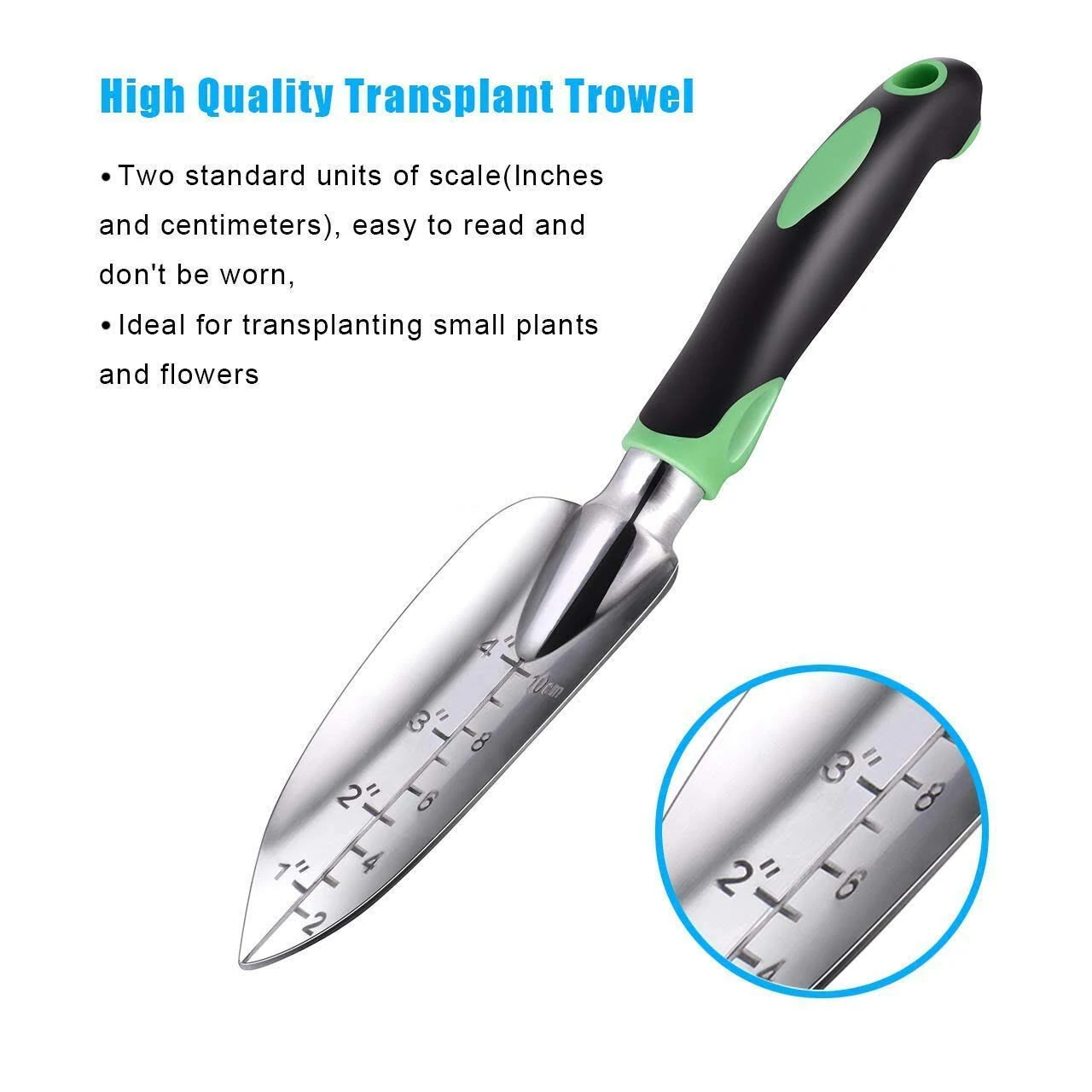 Garden Tool Set 3-Pack - Heavy Duty Aluminum Kit with Ergonomic Non-Slip Handles - Image 5