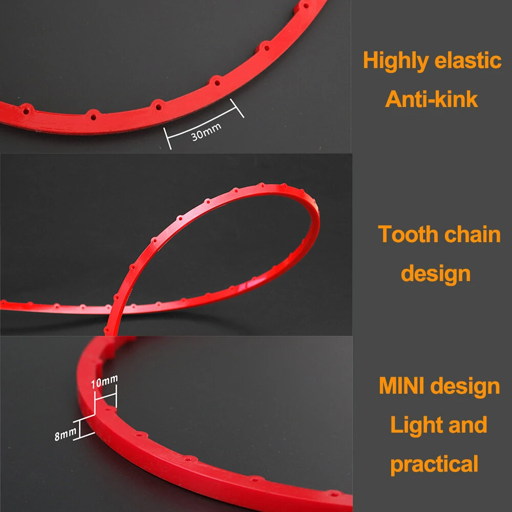 Woodworking Profiling Strip - High-Elastic Gear-Chain Design for Router Table - Image 5