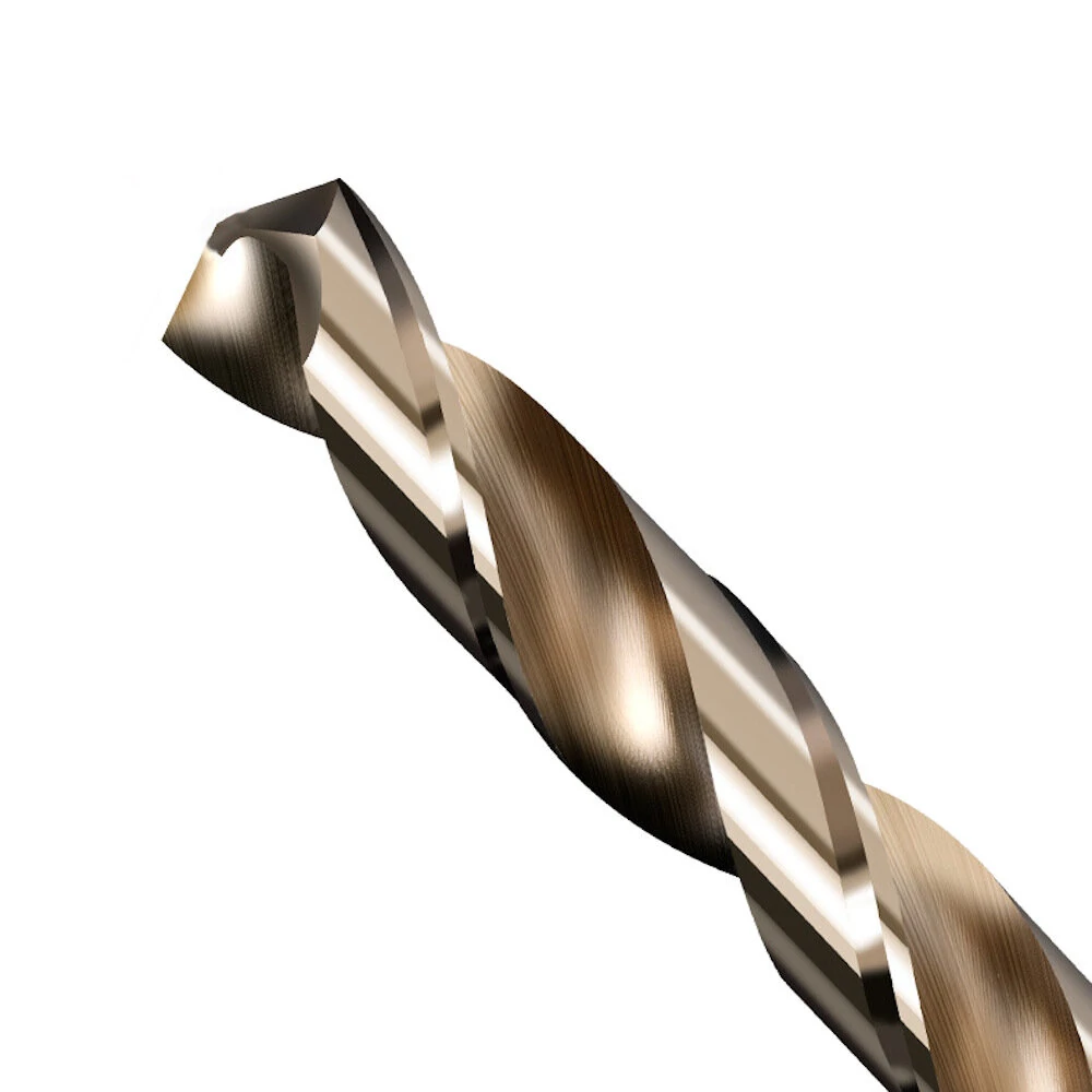 5Pcs Cobalt M35 Drill Bits | 9-10mm High Speed Steel | For Stainless Steel & Metal - Image 3