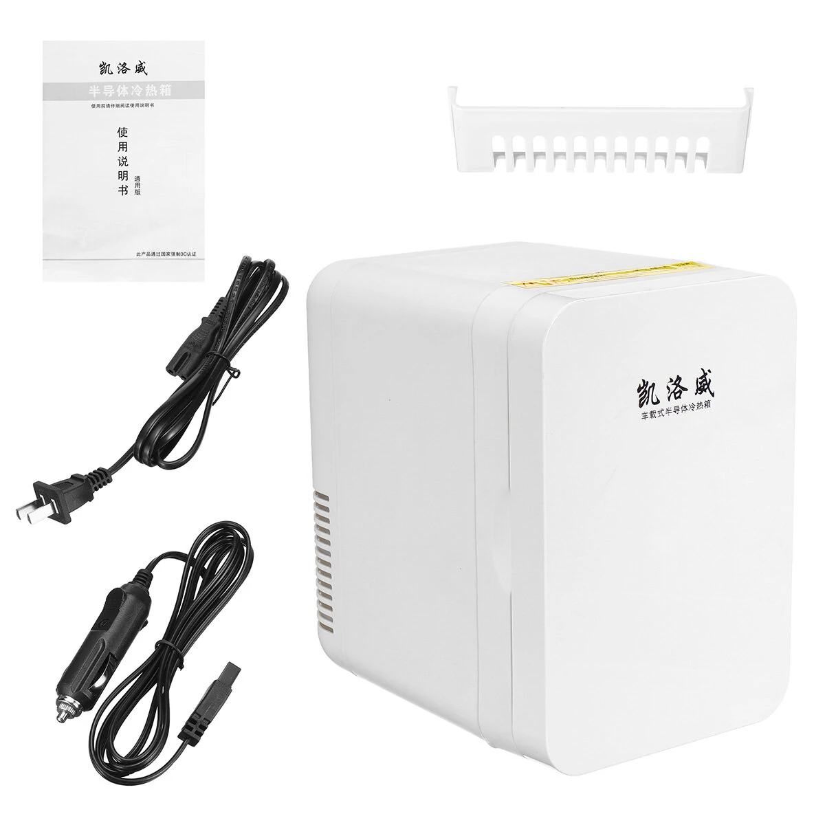 Portable 6L Car Refrigerator Freezer - Mini Electric Cooler & Heated Travel Box - Image 3