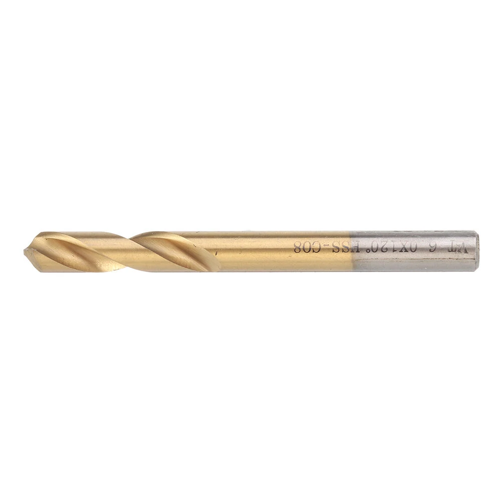Drillpro 120 Degree Spot Drill | 3-12mm Titanium M42 Cobalt Bit | Chamfer Guide Tool - Image 4