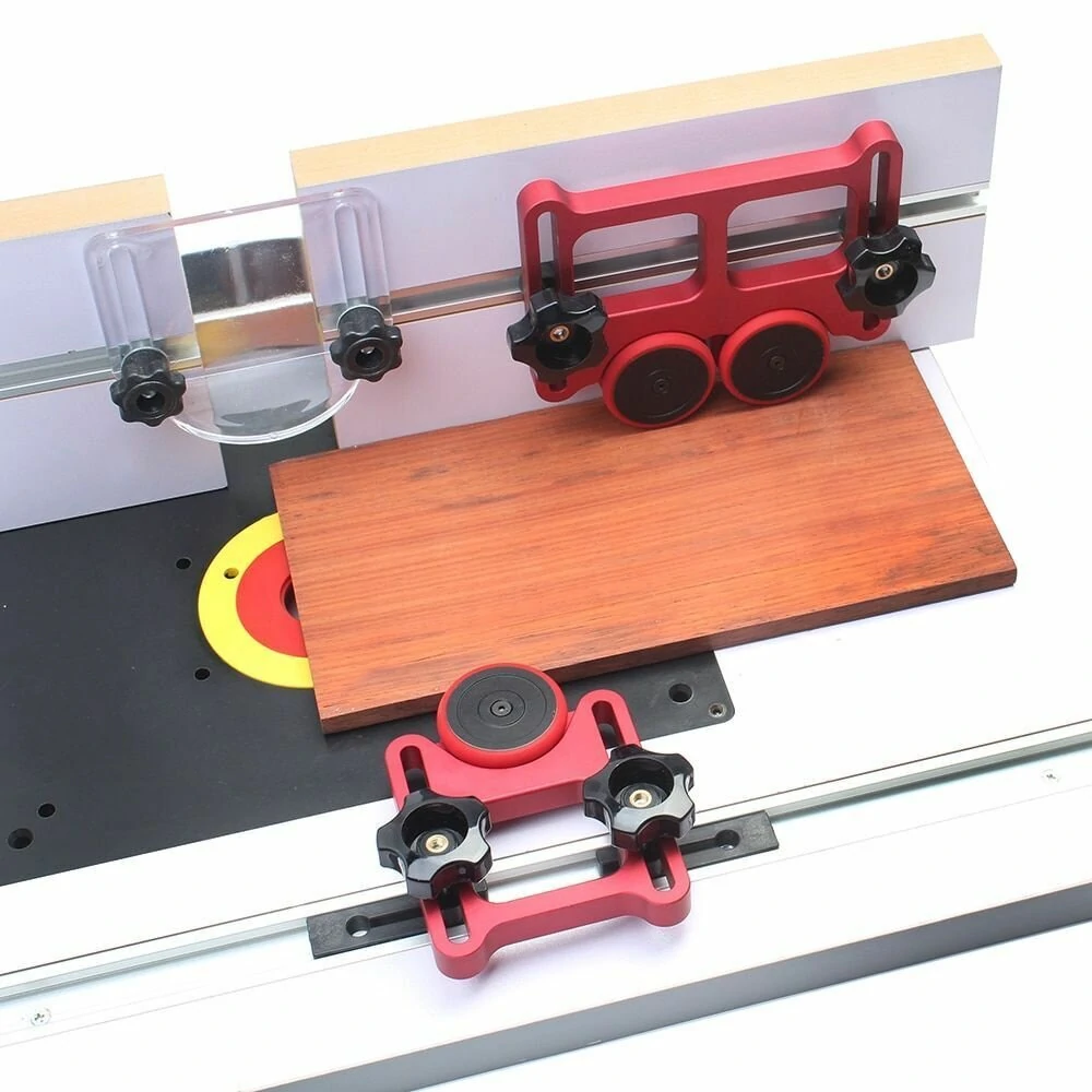 Feather Loc Board Saw Pressing Feeder | Anti-Rebound Aluminum Guider & Bearing Wheel - Image 3