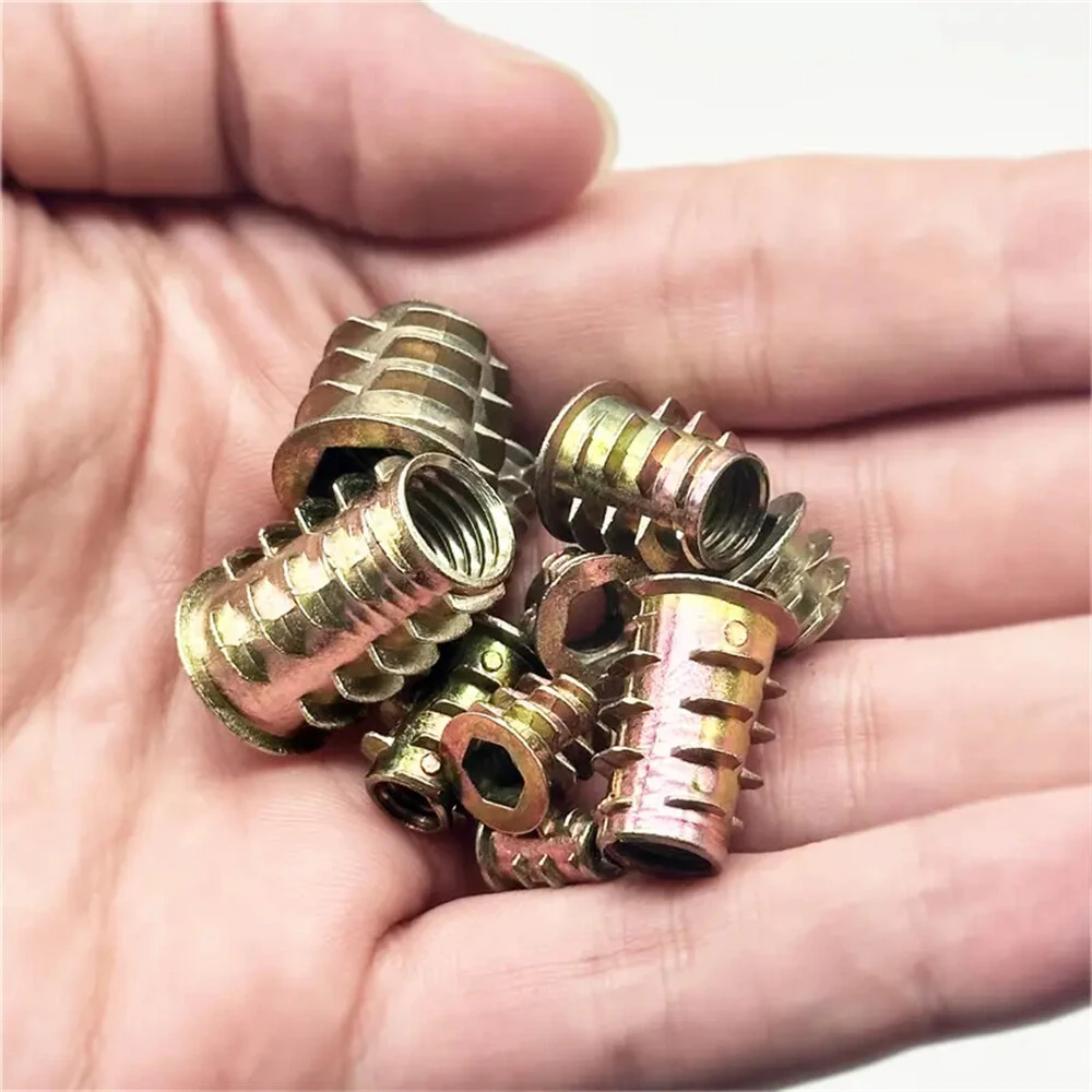 230pcs Threaded Wood Inserts Kit - 11 Metric Sizes M4 to M10 | Hex Socket Drive for Furniture & DIY - Image 4
