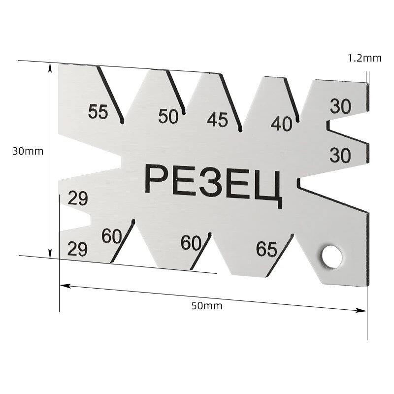 Angle Gauge Tool | Stainless Steel Wire Cutting Template - Carpenter Measuring - Image 5